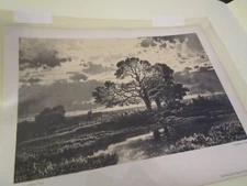 Alberto Pasini two toned lithograph 