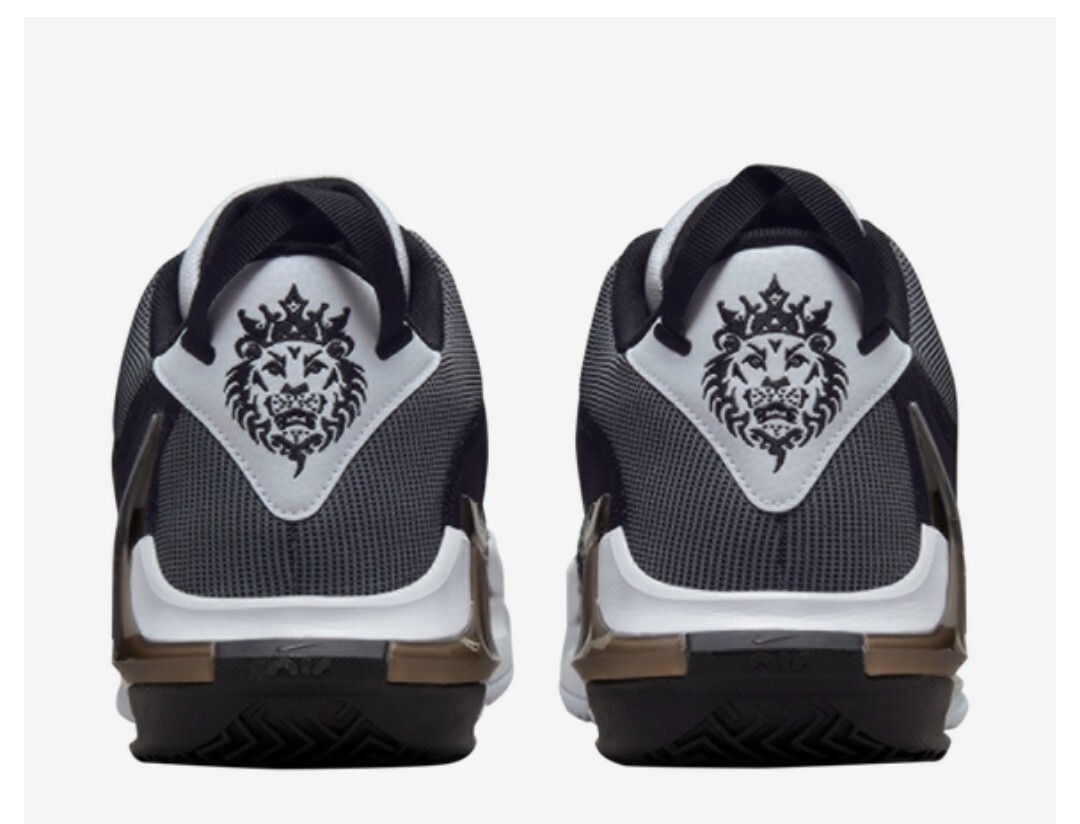 NIKE LEBRON WITNESS VII WHITE/METALLIC SILVER-BLACK DM1123 100