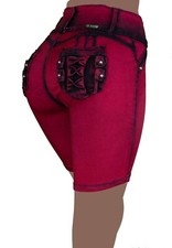 High Waist Stretch Push-Up Colombian Style Levanta Cola Skinny Jeans LA-818B