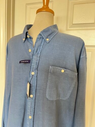 Camicia blu JOHNNIE-O taglia XL - Foto 4 di 8