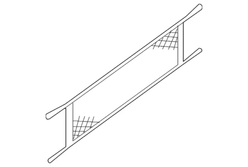 Red de carga web estilo sobre/piso maletero trasero para Nissan Sentra 2007-2012 nueva Foto 2 de 3