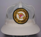 Vintage 80s MISSOURI CATTLEMEN'S FARM PATCH MESH TRUCKER HAT CAP K-PRODUCTS USA