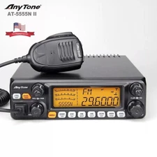 ANYTONE AT-5555N II 25.615-30.105Mhz AM/FM Mobile Radio with CTCSS/DCS Function