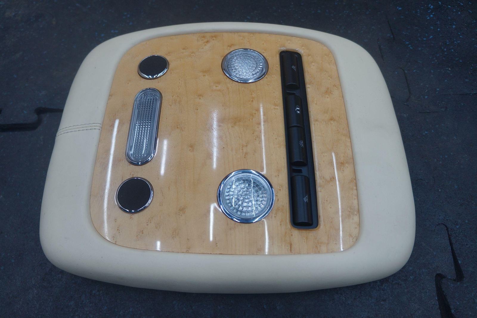 Rear Roof Console Dome Light Wood 3W5959527L Bentley Continental Flying Spur 06