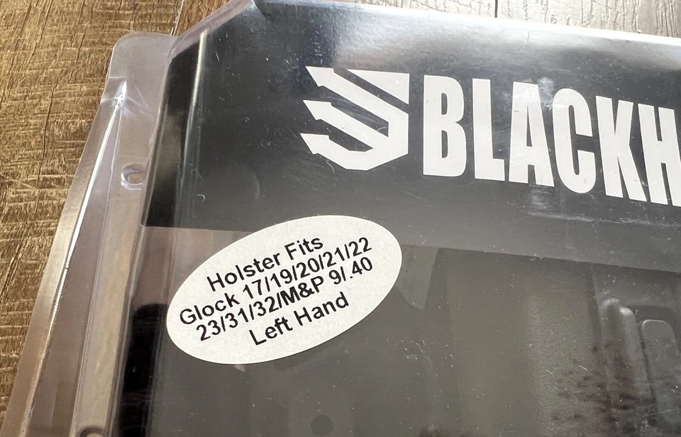 BLACKHAWK! Funda Serpa 430500BK-L Glock 17,19,20,21,22,23 táctica negra Foto 2 de 4