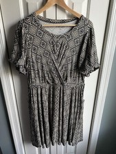 Torrid Womens Mini Super Soft Balloon Short Sleeve Aline Dress Size 1X