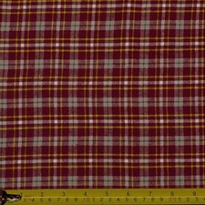 Flannel Plaid-Tartan 100 Cotton Free Shipping By Yard 36"X60" Style-100