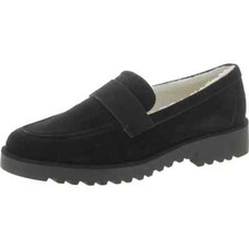 Franco Sarto Womens Carol 2 Black Loafers size 9