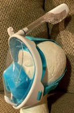 authentic VYU360 FULL FACE SNORKEL MASK goggles CAMERA MOUNT  MESH BAG vyu 360