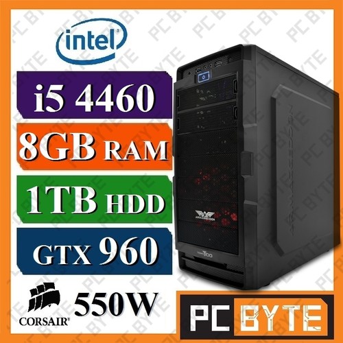 Intel Core i5 4460 3.2GHz 8GB RAM 1TB GTX 960 Gaming Computer Desktop PC