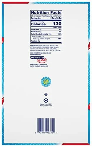 Airheads Variety 5 Full Size Bars Pack Counter Display Assorted Flavors 18 Pack - Picture 6 of 6