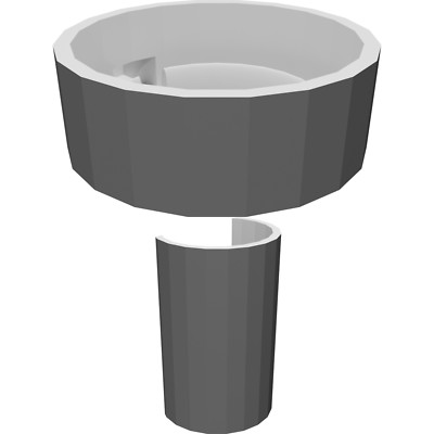Wasserkammer für Ameisenkolonie 8-Tram Vials Formicarium Gehäusesystem