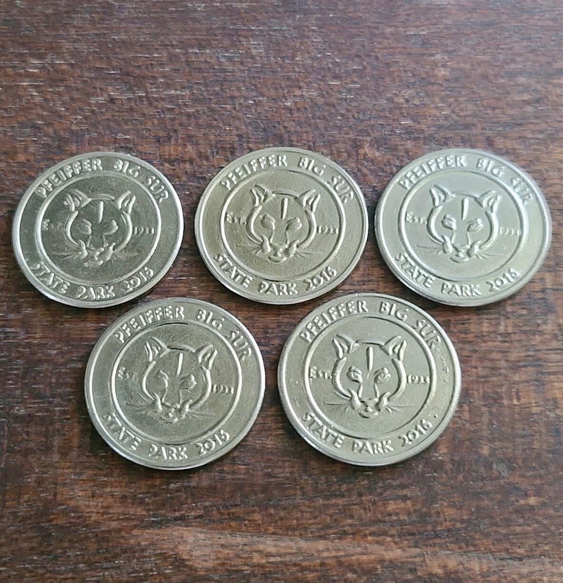 California State Parks Collector Token Pfeiffer Big Sur State Park