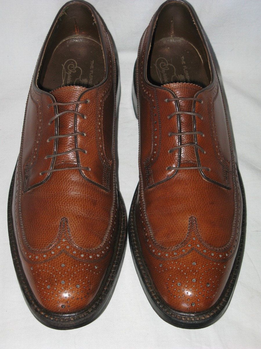 Vintage Mens FLORSHEIM IMPERIAL WINGTIP Brown 93602 Size 11.5 C Florsheim 93602 | eBay main image 3