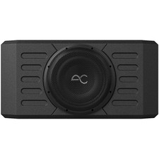 Phoenix Gold - 12dual-voice-coil 2-ohm Loaded Subwoofer Enclosure - Black