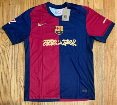 LAMINE YAMAL x CACTUS JACK FC Barcelona Football Kit Soccer Jersey