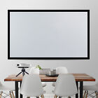 130 Inch Home Theater Movie Hd Projector Screen Aluminum Alloy Fixed Frame 16:9