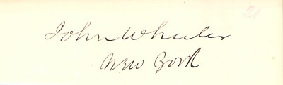 JOHN WHEELER NEW YORK