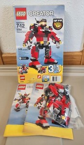 LEGO CREATOR: Rescue Robot (5764) Set, Box, & Manual, 100% Complete, Retired 