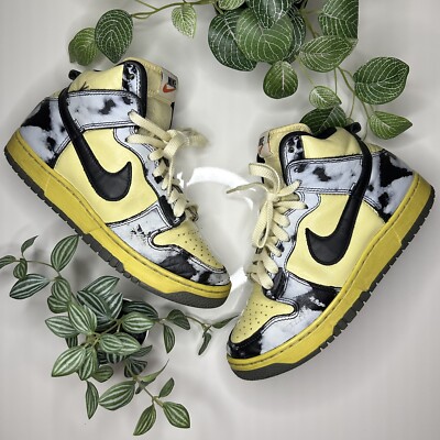 Size 6 - Nike Dunk High 1985 Black Acid Wash 2021 195241242255| eBay