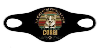 Corgi Hund Coole schützende waschbare Atemmaske Pet Man Bester Freund