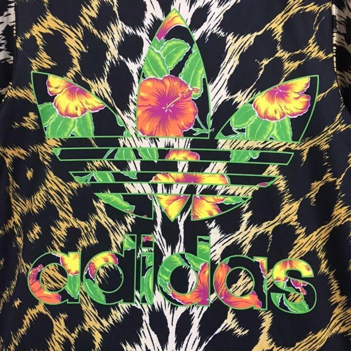 Jeremy Scott 【adidas Japan】トラ柄フード付きパーカーM Jeremy Scott 【adidas Japan】トラ柄フード付きパーカーM（買取