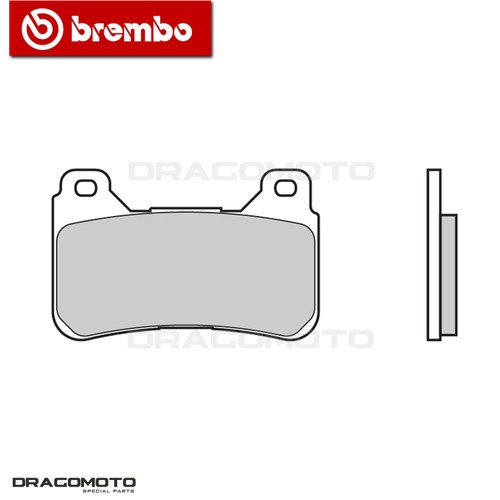 Honda CBR 1000 RR 2008 2009 front brake pads LA BREMBO sintered ... - Picture 2 of 4