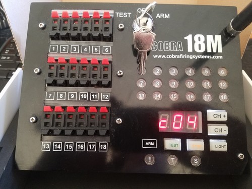 Cobra 18M Module Fireworks Firing System - Made in USA | eBay