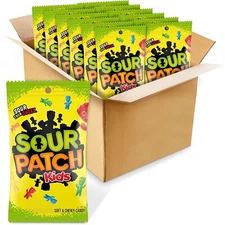 2 Packs of Sour Patch Kids Original Soft & Chewy Candy 3.6oz Ea. Fast Shipping!