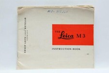 The Leica M3 Instruction Book P-1043