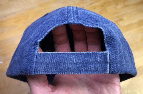 Custom Patch “Original” Youth Kids Small Blue Adjustable Baseball Cap Hat - Picture 4 of 5