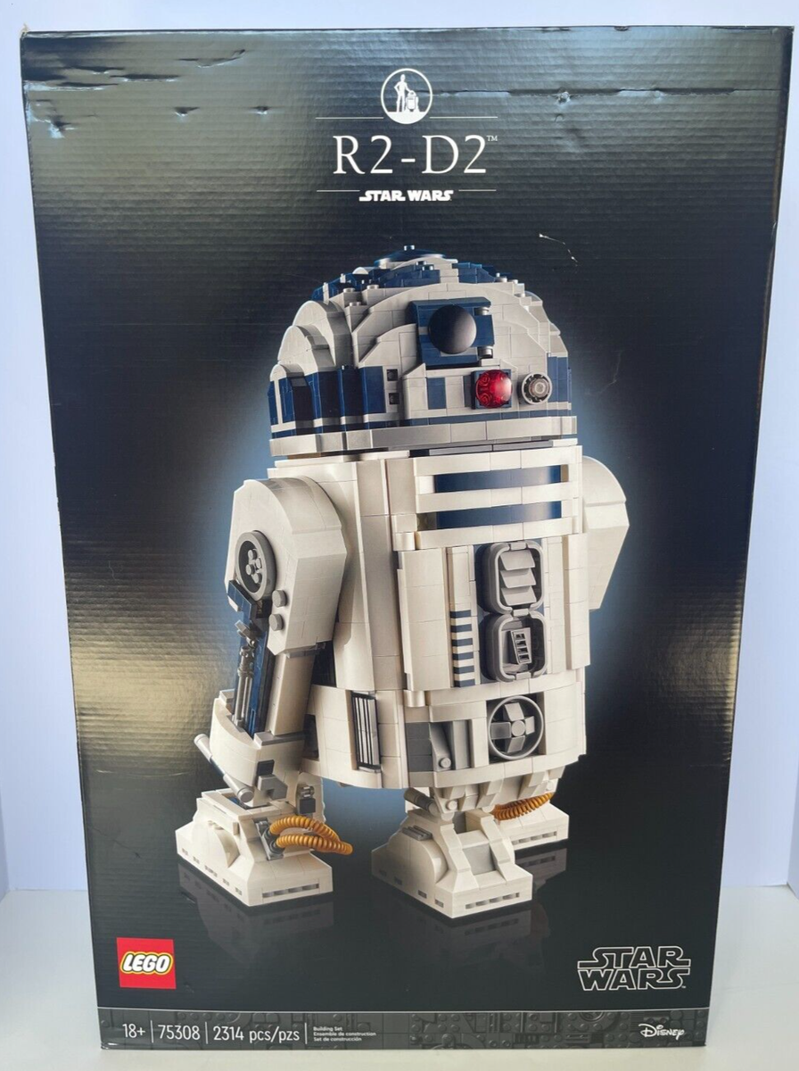 LEGO Star Wars R2-D2 75308 Droid Set Model with Luke Skywalker's