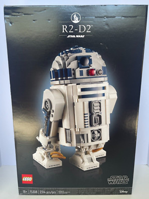 LEGO Star Wars R2-D2 75308 Droid Set Model with Luke Skywalker's