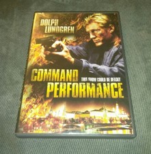 COMMAND PERFORMANCE (2009, DVD) Dolph Lundgren
