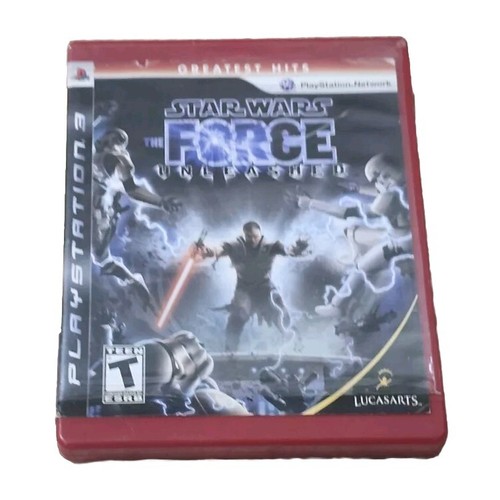 Star Wars The Force Unleashed For Ps3 Made By Lucas Arts Tested Read