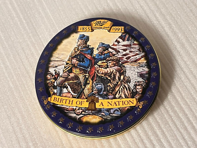 Miller Genuine Draft Birth of a Nation Coaster Set 3 1/2'' round