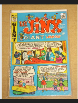 LIL JINX GIANT LAUGH OUT#40 G (2.0) ARCHIE COMICS MAY 1973