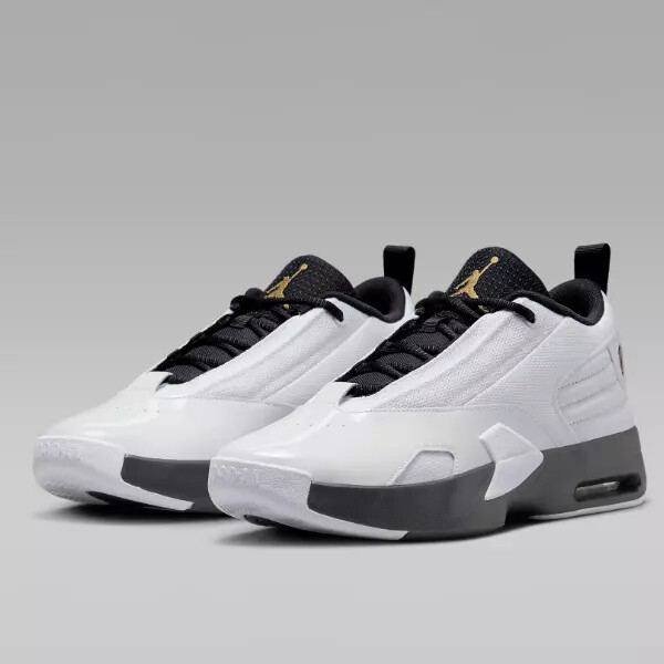 Nike Jordan Max Aura 6 White Black FQ8298-101 Men display picture 1