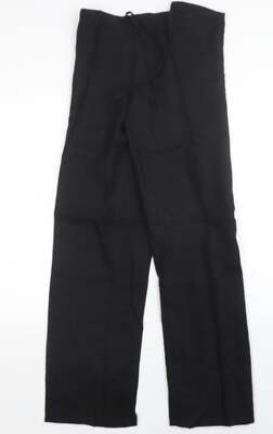 Liv Damen Hose schwarz Leinenmischung Größe W36 L30 in