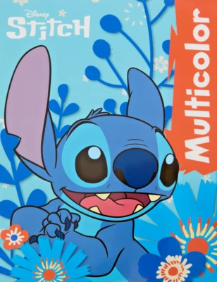 MALBUCH Lilo & Stitch Disney Kinder Malbuch DIN A4 32 Seiten Bilder zum ausmalen