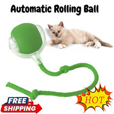 Electric Cat Ball Toys Automatic Rolling Smart Cat Ball Dog Interactive Toys US