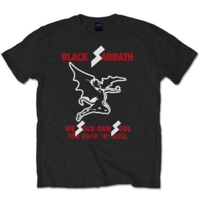 OFFIZIELL LIZENZIERTES - BLACK SABBATH - SOLD OUR SOUL T-SHIRT METAL OZZY IOMMI