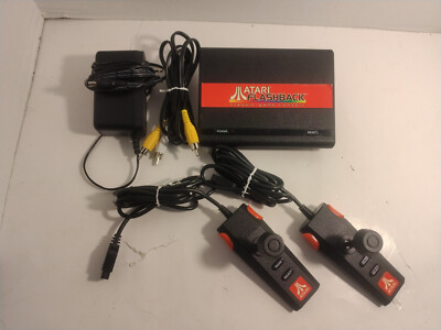 Atari Flashback Classic Video Game Console Mini 7800 Two Controller Cleaned Test