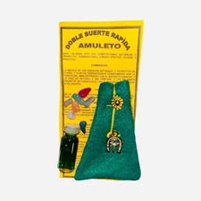 DOBLE SUERTE RAPIDA Amuleto Para Atraer Dinero Abundancia Prosperidad Charm