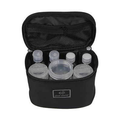 Camping Condiment Set Camping Spice Kit Easy Identification PET Material Bottles