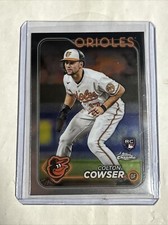 2024 Topps Chrome - Colton Cowser #278 RC Rookie REFRACTOR - Baltimore Orioles