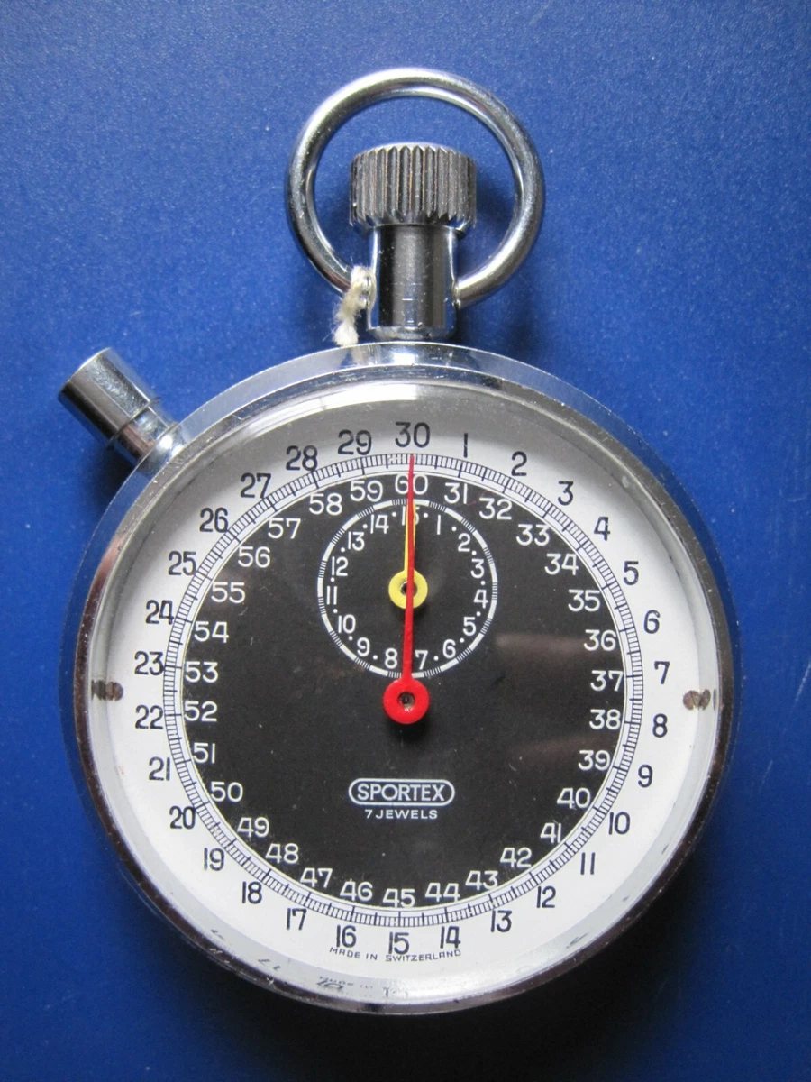 STOPWATCH by HEUER w CLASP Sportex Porsche Jaguar Mini Cooper eBay