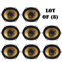 Lot Of (8) Pyramid 572gs 5 X 7/6 X 8 Two-way Speakers, 180 Watts, 4 Ohms on sale Lot Of (8) Pyramid 572gs 5 X 7/6 X 8 Two-way Speakers, 180 Watts, 4 Ohms on sale