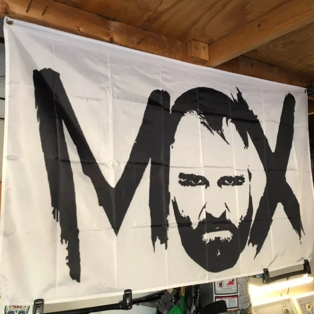 AEW Jon Moxley 5ft MOX Flag All Elite Wrestling WWF WWE Dean Ambrose The  Shield | eBay