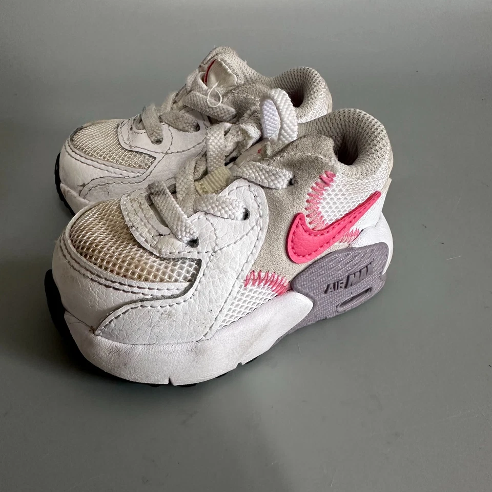 Nike Air Max Excee Niño Pequeño Talla 3C Rosa Zapatos Atléticos Tenis CD6893-119 Foto 2 de 4
